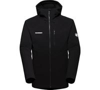 Mammut - Ultimate Comfort Softshell Hooded Jacket - Softshell jacket size M, black