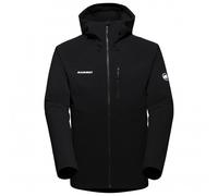 Mammut - Ultimate Comfort SO Hooded Jacket - Softshell jacket size XXL, black