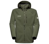 Mammut - Ultimate Comfort SO Hooded Jacket - Softshell jacket size XXL, olive