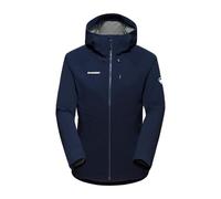 Mammut - Women's Ultimate Comfort Softshell Hooded Jacket - Softshell jacket size M, blue