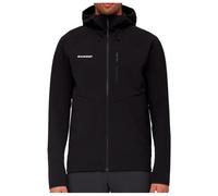 Mammut - Ultimate Comfort Softshell Hooded Jacket - Softshell jacket size XL, black
