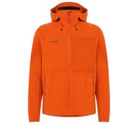 Mammut - Ultimate Comfort Softshell Hooded Jacket - Softshell jacket size XL, red