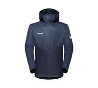 Mammut - Ultimate VII SO Hooded Jacket - Softshell jacket size S, blue