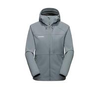Mammut - Women's Ultimate Comfort Softshell Hooded Jacket - Softshell jacket size XS, grey