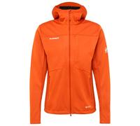 Mammut - Ultimate VIII Softshell Hooded Jacket - Softshell jacket size L, red/orange