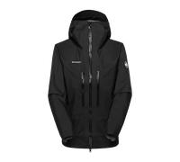 Mammut Ultra-light, packable mountaineering hardshell Taiss Light HS Hooded Jacket Women - black, M