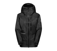 Mammut Ultra-lightweight mountaineering hardshell Eiger Nordwand Light HS Hooded Jacket Women - black, L