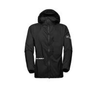 Mammut Ultralight, packable mountaineering windbreaker Eiger Nordwand Advanced WB Hooded Jacket Men - black, XXL