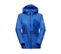 Mammut Ultralight, packable mountaineering windbreaker Eiger Nordwand Advanced WB Hooded Jacket Women - eiger blue, S