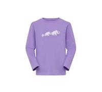 Mammut Unisex Core Longsleeve Kids Logo Shirt, Lavandin, 116 UK