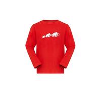 Mammut Unisex Core Longsleeve Kids Logo Shirt, Mammut Red, 104 UK
