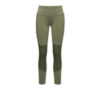 Mammut Versatile and durable hiking tights Zinal Hybrid Tights Women - marsh-dark marsh, XS, Normal