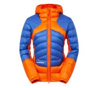 Mammut Versatile, lightweight down insulation jacket Eiger Nordwand Light Down IN Hooded Jacket Women - eiger orange-eiger blue, L