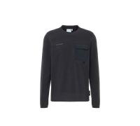 Mammut Versatile outdoor fleece Moonstone Light ML Hybrid Crew Neck - black, S