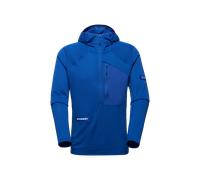 Mammut Versatile, quick-drying mountaineering hoodie Eiger Nordwand Advanced FL Half Zip Hoodie Men - eiger blue, XXL