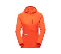 Mammut Versatile, quick-drying mountaineering hoodie Eiger Nordwand Advanced FL Half Zip Hoodie Women - eiger orange, L