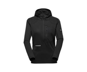 Mammut Versatile, quick-drying mountaineering hoodie Eiger Nordwand Advanced FL Half Zip Hoodie Women - black, L