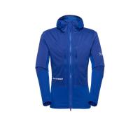 Mammut Versatile, thermal-regulating mountaineering layer Eiger Nordwand IN Flex Air Hybrid Hooded Jacket Men - eiger blue, XL