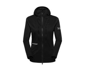 Mammut Versatile, thermal-regulating mountaineering layer Eiger Nordwand IN Flex Air Hybrid Hooded Jacket Women - black, L