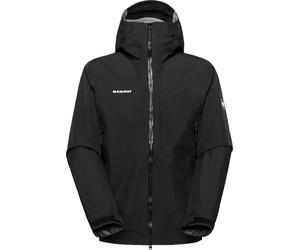 Mammut - Versatile, waterproof technical jacket - Men's - Alto Guide HS Hooded Jacket - Alto Guide HS Hooded Jacket Men Black for Men - Size L Black L