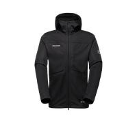 Mammut Versatile, year-round softshell jacket Ultimate VIII SO Hooded Jacket Men - black, M