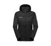 Mammut Versatile, year-round softshell jacket Ultimate VIII SO Hooded Jacket Women - black, L