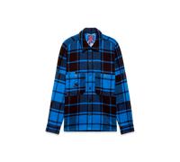 Mammut Vintage-inspired checked shirt x Cabourn Direttissima Shirt - dark shadow-valley blue, XXL