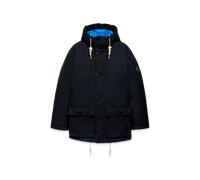 Mammut Vintage-inspired insulated Ventile® jacket x Cabourn Direttissima IN Parka - black navy, XXL