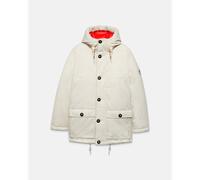 Mammut Vintage-inspired insulated Ventile® jacket x Cabourn Direttissima IN Parka - white stone, XXL