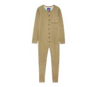 Mammut Vintage-inspired one-piece base layer x Cabourn Direttissima Baselayer - earth, XS