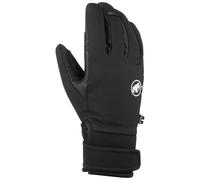 Mammut - Ski touring Gloves in PrimaLoft® and GORE-TEX WINDSTOPPER - Astro Guide SO Glove Black for Men in Leather - Size 7 Black 7