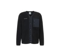 Mammut Warm, breathable everyday fleece cardigan Moonstone Hybrid ML Cardigan - black, XL