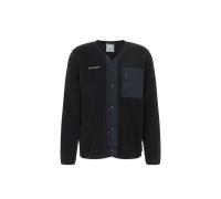 Mammut Warm, breathable everyday fleece cardigan Moonstone Hybrid ML Cardigan - black, XS