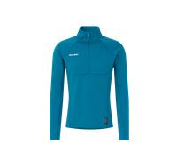 Mammut Warm, half-zip performance midlayer Taiss ML Half Zip Pull Men - deep teal, XXL