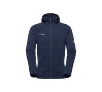 Mammut Warm, quick-drying, hooded performance midlayer Taiss ML Hooded Jacket Men - marine, XXL