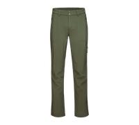 Mammut Warm soft shell hiking pants with fleece lining Runbold Winter SO Pants Men - dark marsh, UK 40 S, short