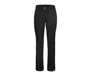 Mammut Warm soft shell hiking pants with fleece lining Runbold Winter SO Pants Women - black, UK 20, normal