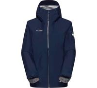 Mammut - Waterproof hiking jacket in GORE-TEX ePE - Crater Light HS Hooded Jacket Women Marine for Women - Size S - Navy Navy S