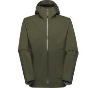 Mammut - Waterproof jacket - Ducan HS Hooded Jacket Men Dark Marsh for Men - Size XL - Green Green XL