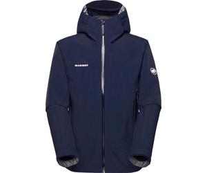 Mammut - Waterproof mountaineering jacket - Crag HS Hooded Jacket Men Marine for Men - Size L - Navy Navy L