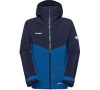 Mammut - Waterproof mountaineering jacket in GORE-TEX ePE - Crater IV HS Hooded Jacket Men Tschiel Marine for Men in Recycled Polyester - Size XL - Blue Blue XL