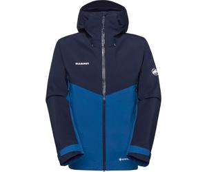 Mammut - Waterproof mountaineering jacket in GORE-TEX ePE - Crater IV HS Hooded Jacket Men Tschiel Marine for Men in Recycled Polyester - Size XL - Blue Blue XL