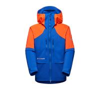 Mammut Weatherproof mountaineering softshell Eiger Nordwand Pro SO Hooded Jacket Men - eiger blue-eiger orange, XXL