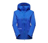 Mammut Weatherproof mountaineering softshell Eiger Nordwand Pro SO Hooded Jacket Women - eiger blue, XS