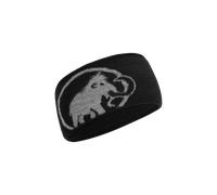 Mammut Wide fleece-lined knitted headband Tweak Headband - black-steel, one size