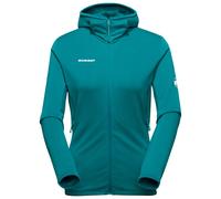 Mammut - Women's Aconcagua Light Midlayer Hooded Jacket - Fleece jacket size XS, turquoise