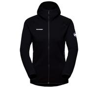 Mammut - Women's Aconcagua Midlayer Hooded Jacket - Fleece jacket size L, black