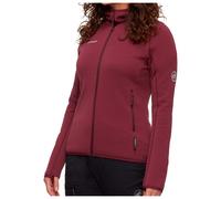 Mammut - Women's Aconcagua Midlayer Hooded Jacket - Fleece jacket size M, red