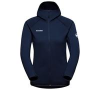 Mammut - Women's Aconcagua Midlayer Hooded Jacket - Fleece jacket size S, blue