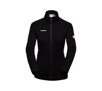Mammut Aconcagua ML Jacket Women | Outdoor Fleece Midlayer with Zip for Mountain Hiking | Black, L